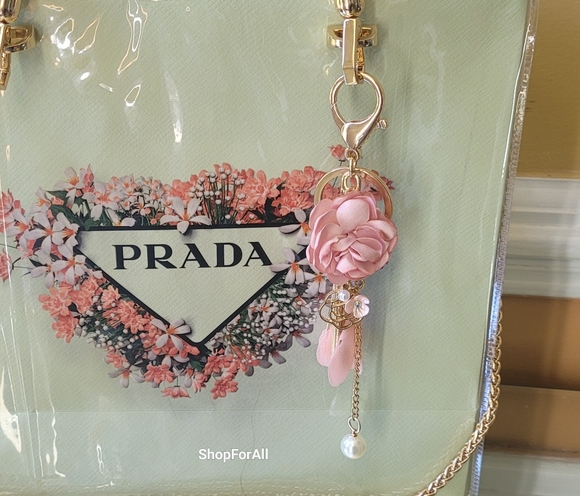 Prada Tote Large Shopping Bag Tote with PVC Cover - Picture 3 of 11